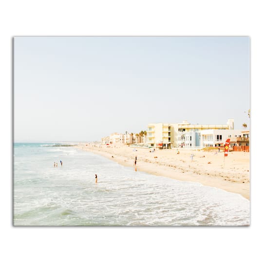 Beach People 20" x 16" Canvas Wall Art